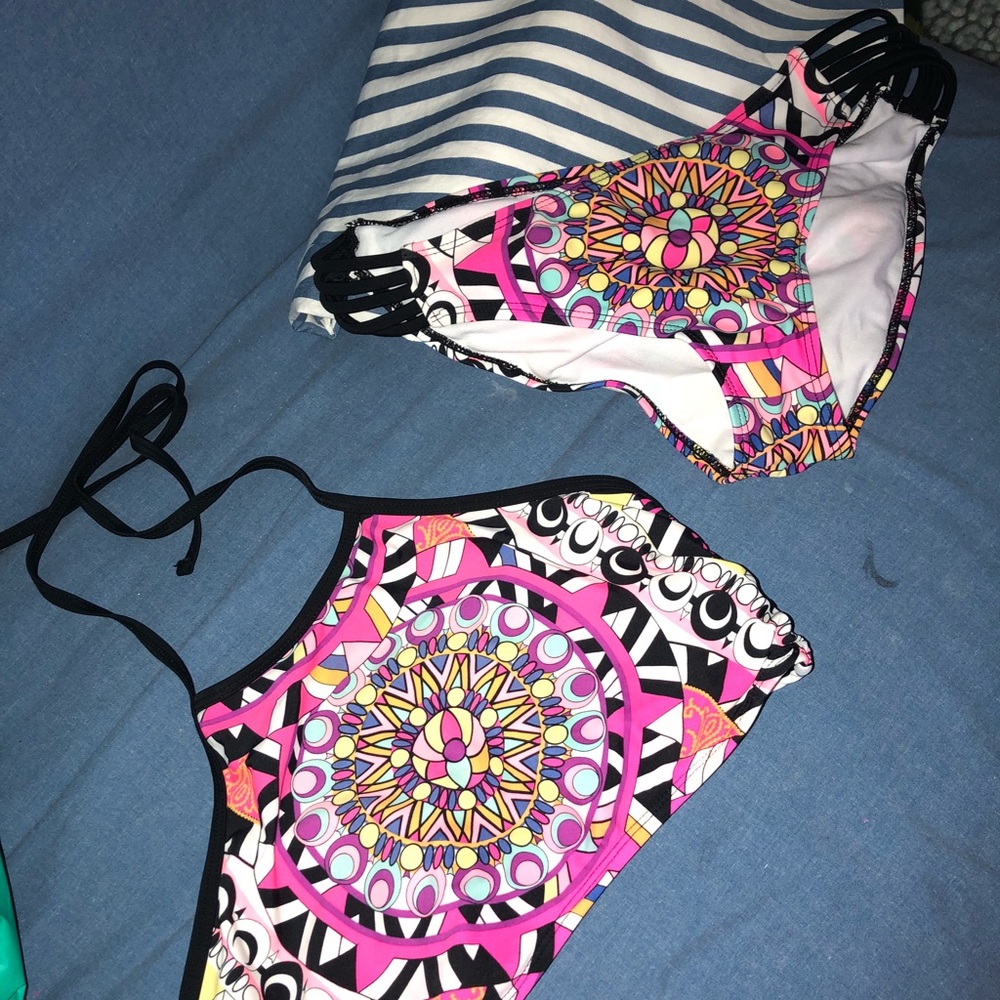 Rue21 bathing suit ; top is a M and bottom is XL